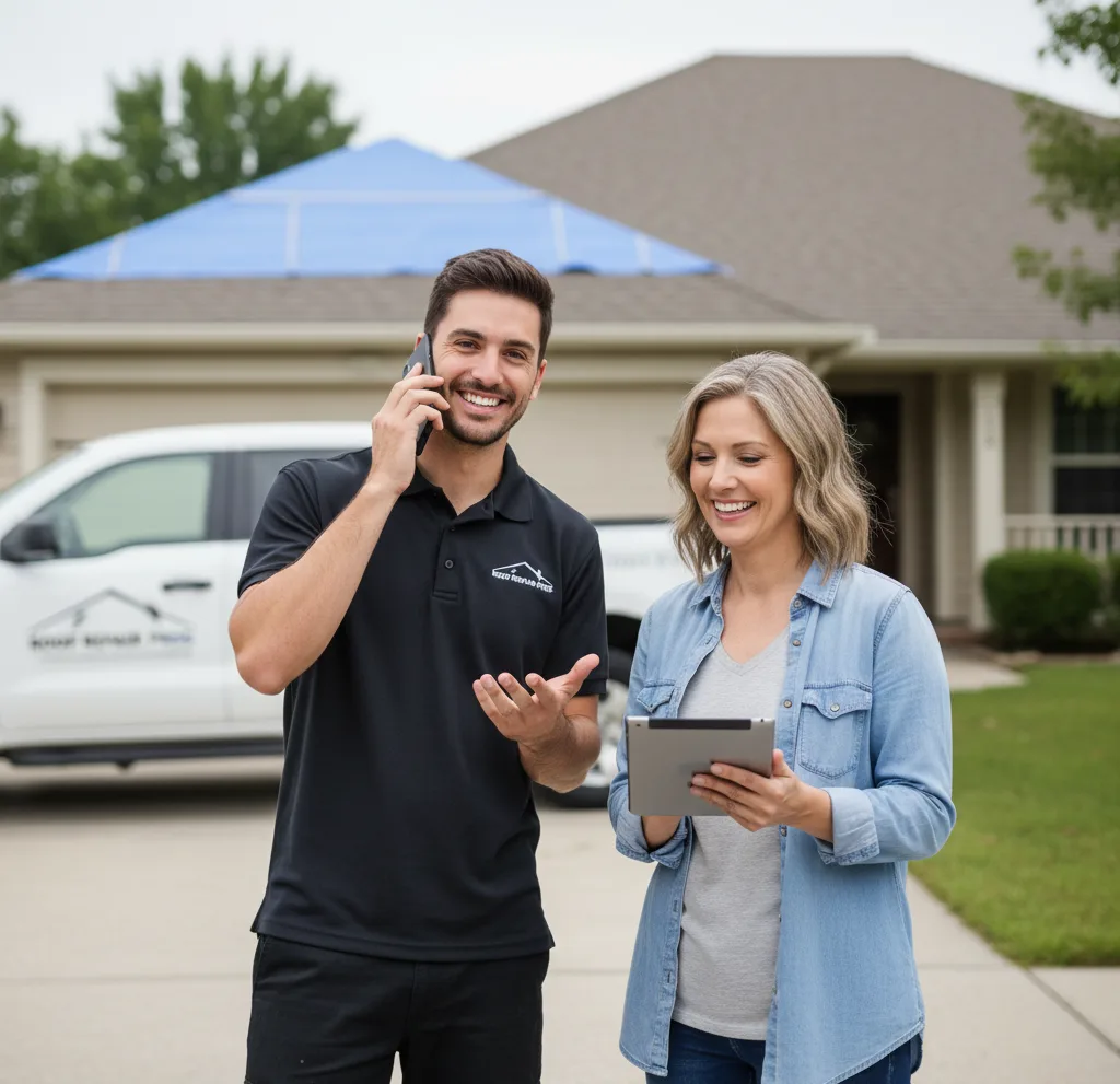 Modern Solutions Roof Repair customer support in Hawley